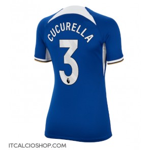 Chelsea Marc Cucurella #3 Prima Maglia Femmina 2023-24 Manica Corta